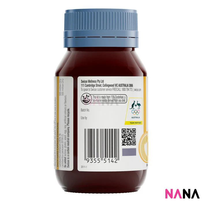 Swisse Ultibiotic Daily Immune Probiotic 30 Capsules - Image 3