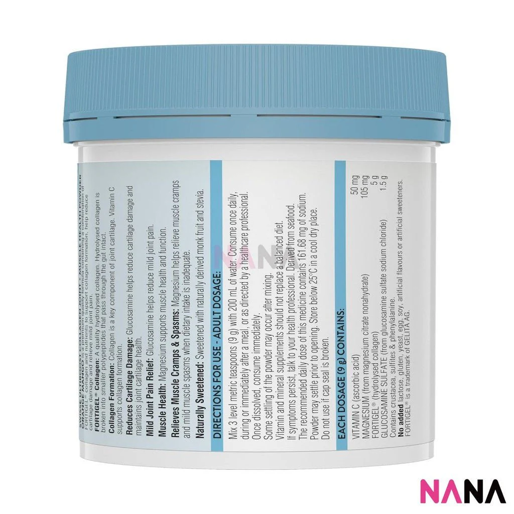 Swisse Ultiboost Collagen Joint + Muscle Health Powder 162g(EXP:10 2026) - Image 2