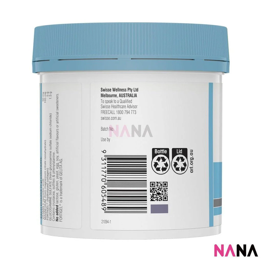 Swisse Ultiboost Collagen Joint + Muscle Health Powder 162g(EXP:10 2026) - Image 3