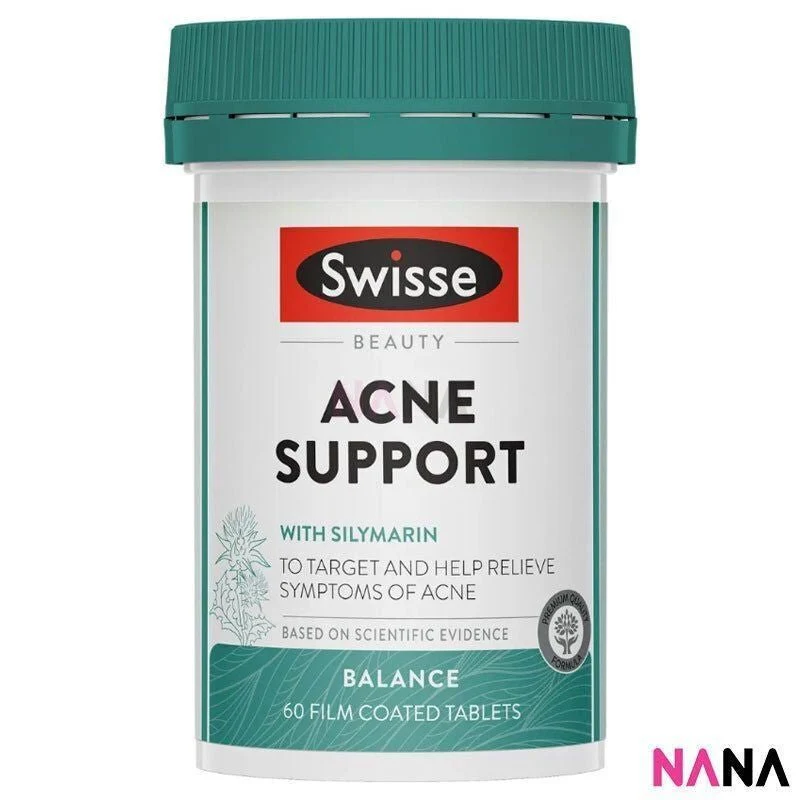 Swisse Ultiboost Fibre Cleanse Powder Sticks 14pcs + Beauty Acne Support 60 Tablets - Image 3