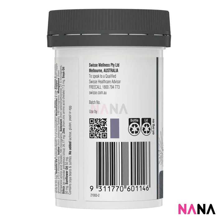 Swisse Ultiboost Hair Nutrition For Men 60 Capsules - Image 6