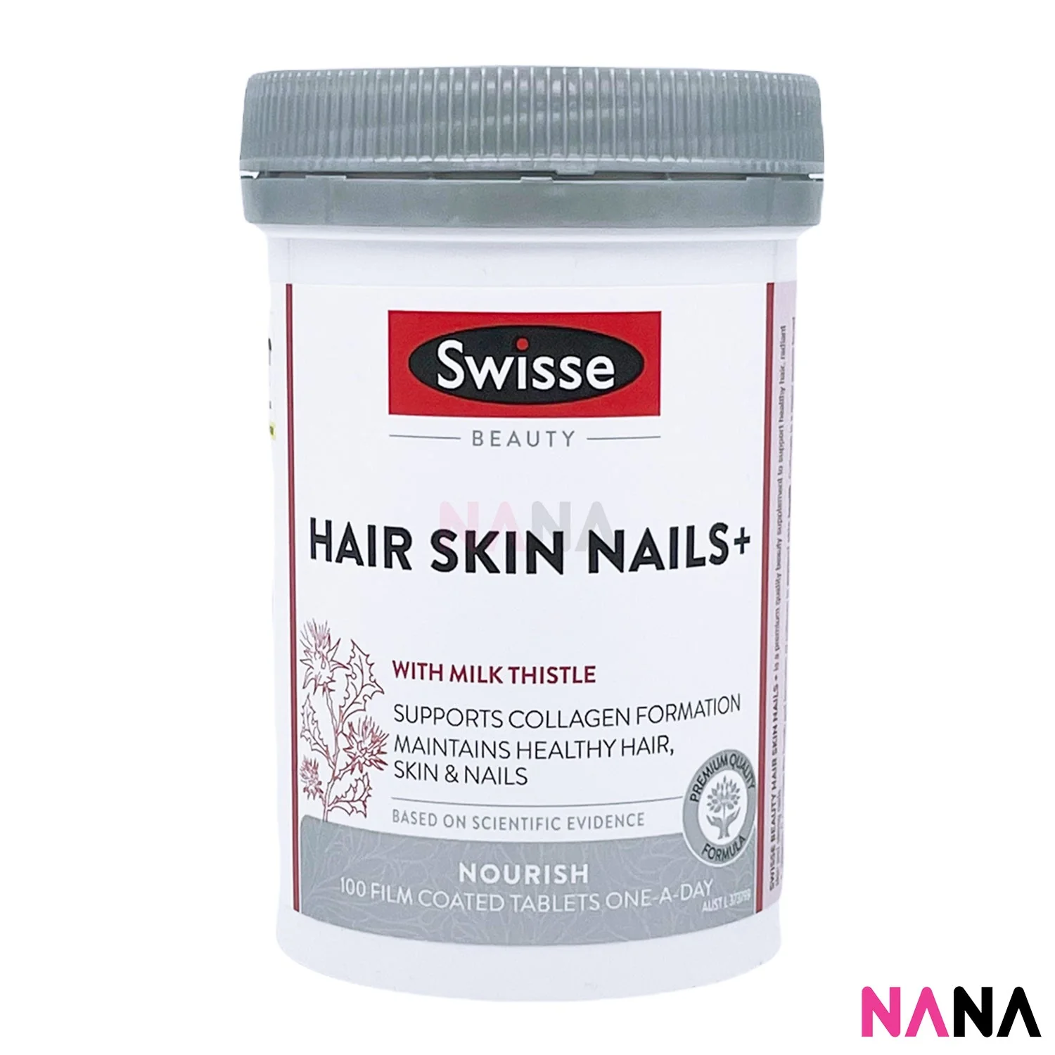 Swisse Beauty Hair Skin Nails+ 100 Capsules x 2 [New Packaging] - Image 2