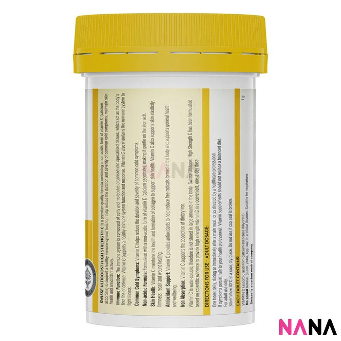 Swisse Ultiboost High Strength C 1000mg 150 Tablets [New Packaging] - Image 2