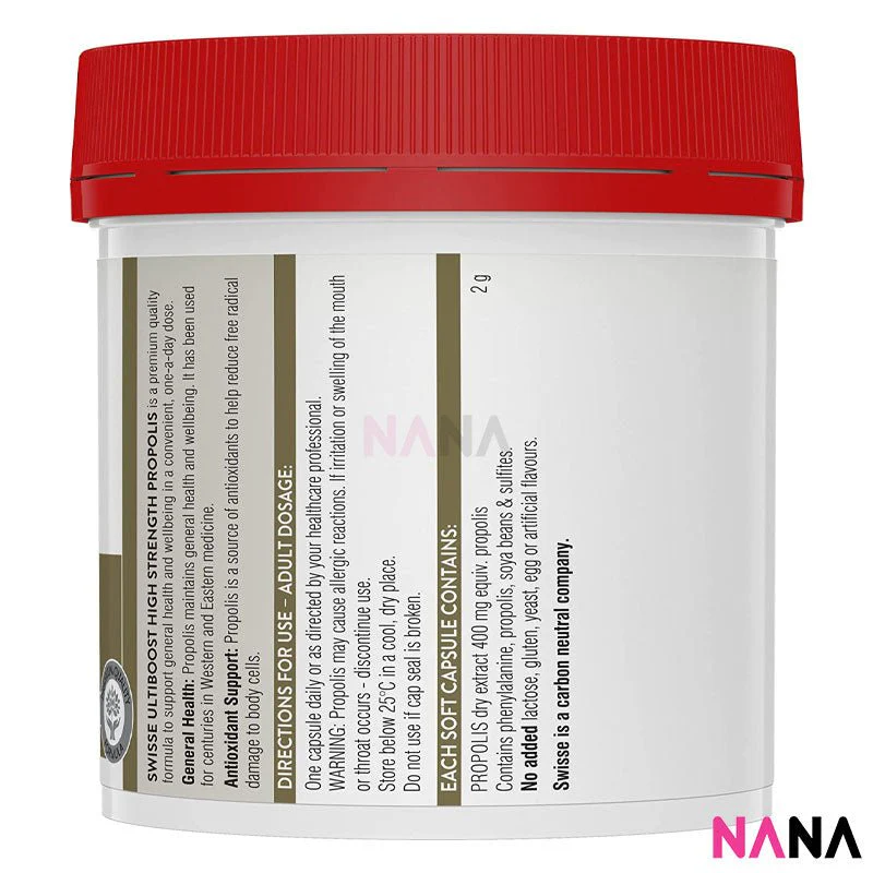 Swisse Ultiboost High Strength Propolis 2000mg 210 Capsules - Image 2
