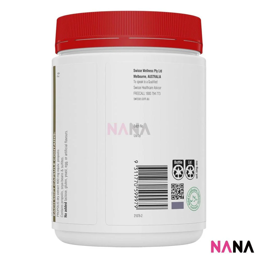 Swisse Ultiboost High Strength Propolis 300 Soft Capsules(EXP:11 2027) - Image 3