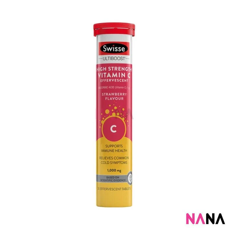 Swisse Ultiboost High Strength Vitamin C 1000mg Effervescent 60 Tablets x2 - Image 3