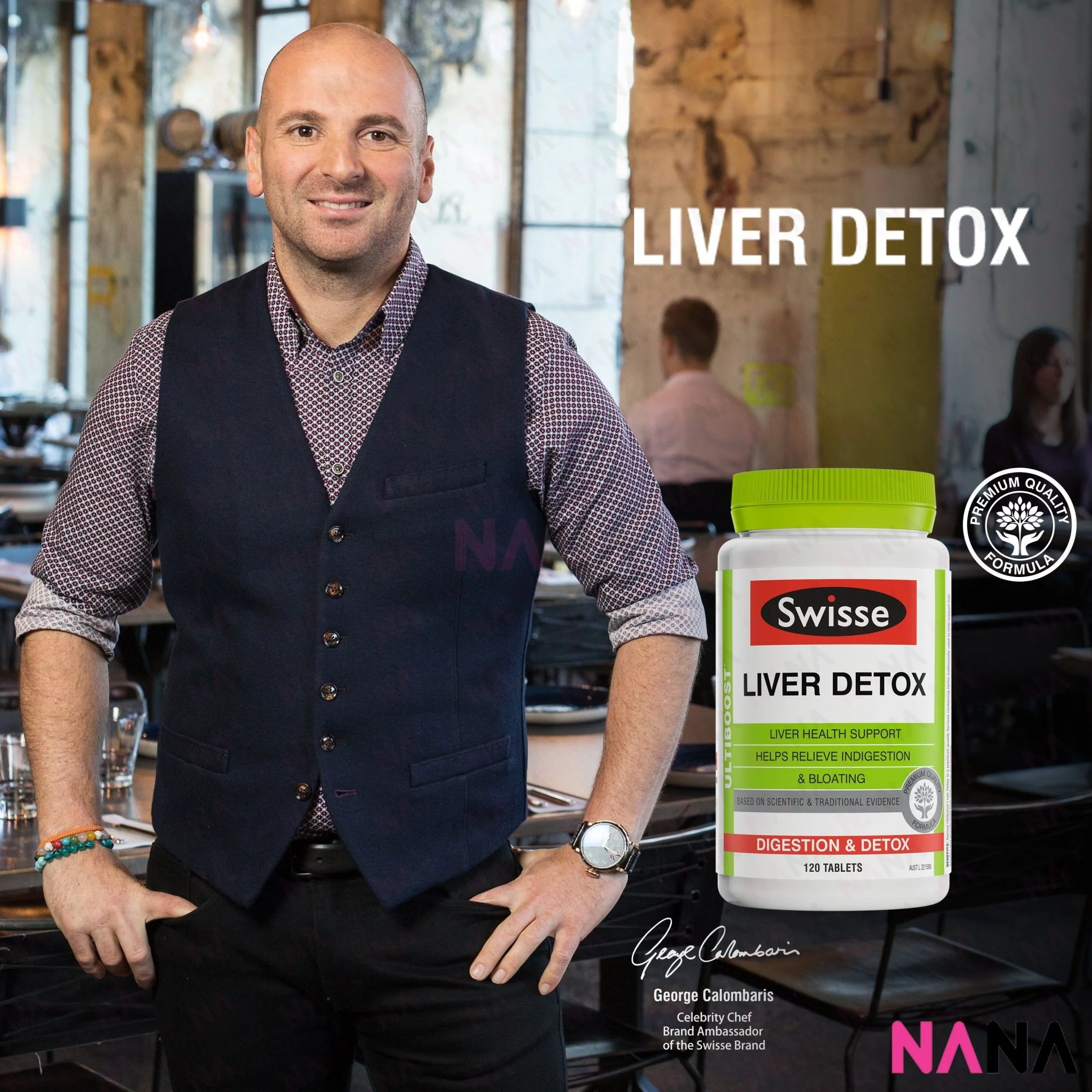 Swisse Ultiboost Liver Detox 120 Tablets - Image 4