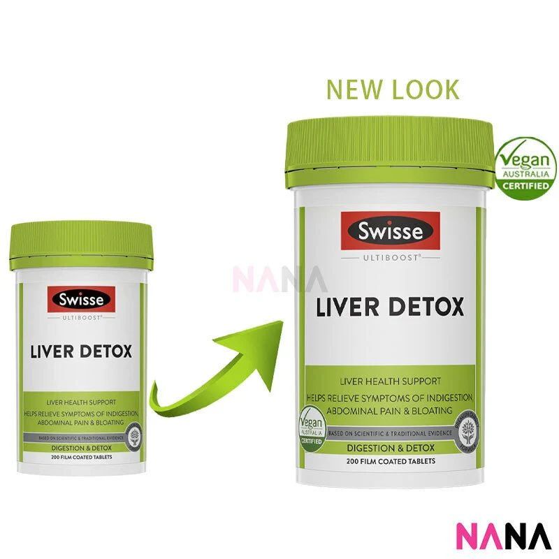 Swisse Ultiboost Liver Detox 200 Tablets x2 - Image 3