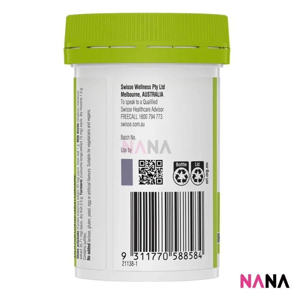 Swisse Ultiboost Liver Detox 60 Tablets - Image 3