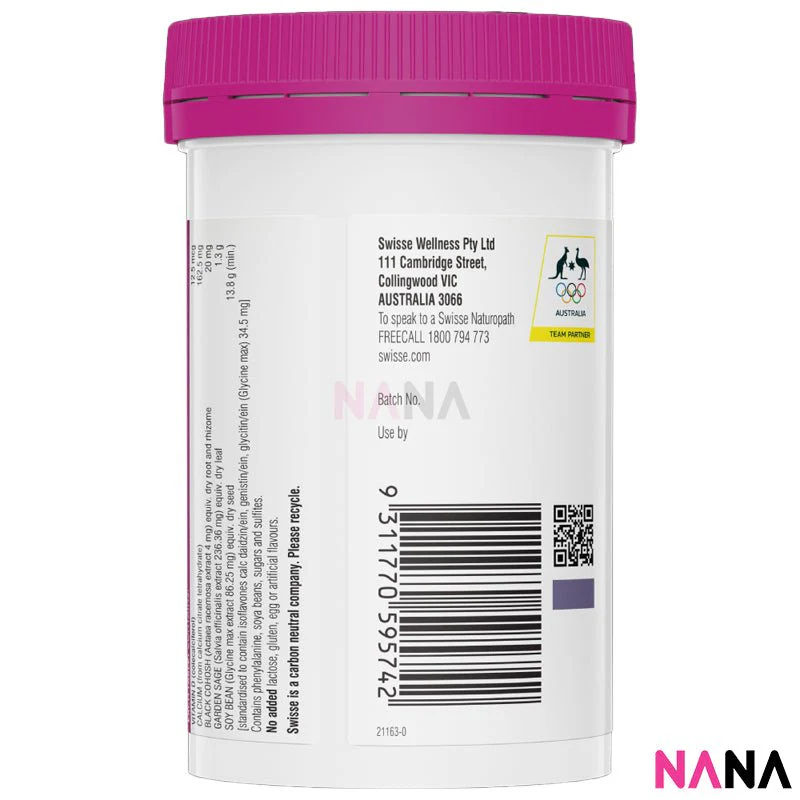 Swisse Ultiboost Menopause Balance 60 Tablets - Image 4