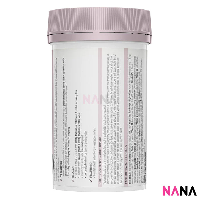 Swisse Ultinatal Pre-Conception & Pregnancy Multivitamin 180 Tablets - Image 2