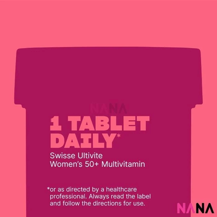 Swisse Ultivite Women's 50+ Multivitamin 60 Tablets(EXP:01 2027) - Image 4