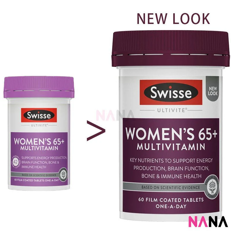 Swisse Womens 65+ Multivitamin 60 Tablets - Image 2