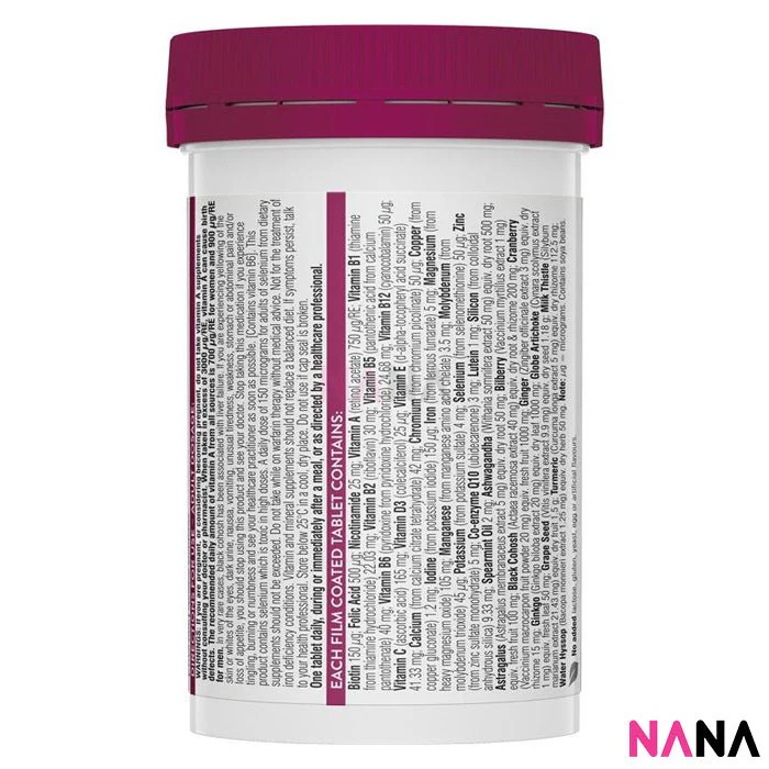 Swisse Ultivite Women's 50+ Multivitamin 90 Tablets - Image 2