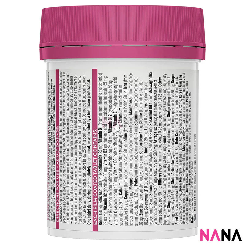 Swisse Women's Ultivite Multivitamin 120 Tablets - Image 3