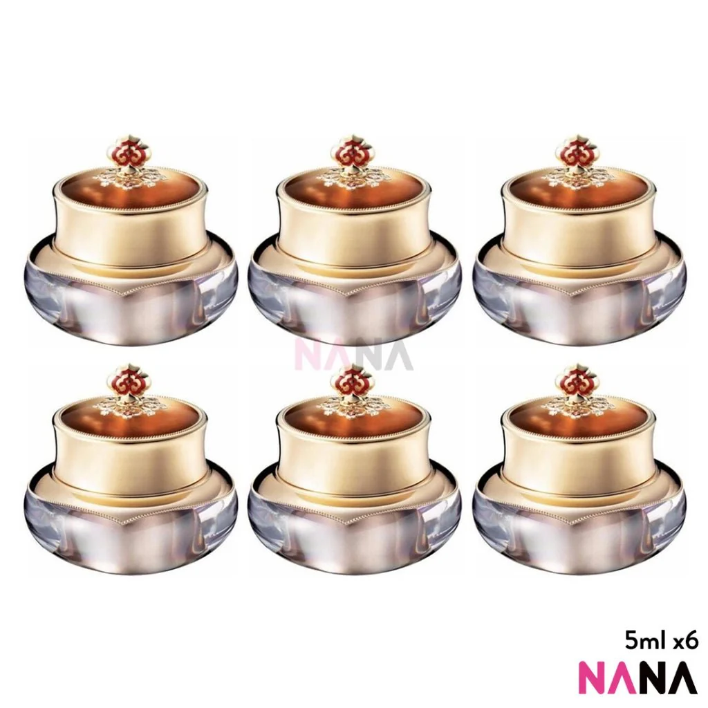 The History Of Whoo Cheongidan Radiant Regenerating Eye Cream Sample Pack (5ml x 6/4/2) - Image 4