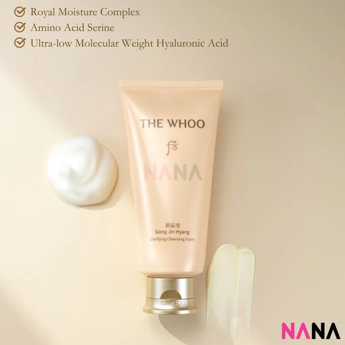 The History of Whoo Gongjinhyang Firming Clarifying Cleansing Foam 180ml - Image 3