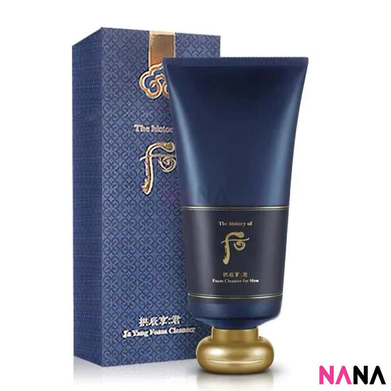 The History of Whoo Foam Cleanser for Men 180ml - Image 2