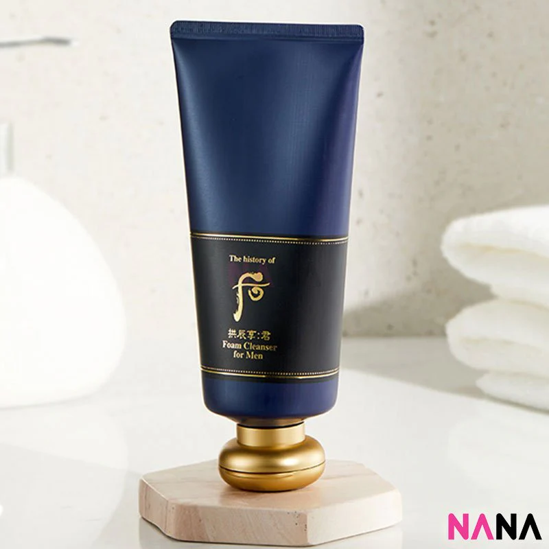 The History of Whoo Foam Cleanser for Men 180ml - Image 4
