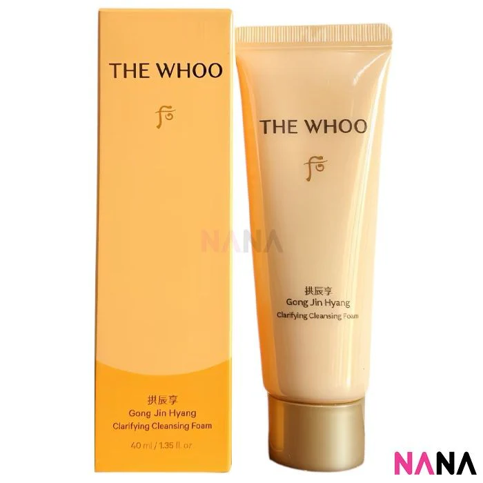 The History Of Whoo Gongjinhyang Firming Clarifying Cleansing Foam Sample Pack (40ml x 2/4) - Image 2
