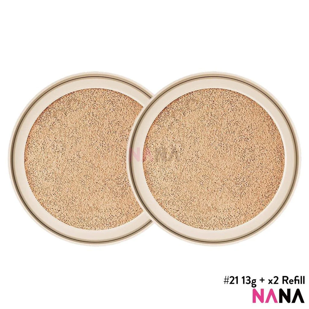 The Whoo Gongjinhyang Mi: Luxury Golden Cushion Glow SPF 50+ PA+++ #21 13g + 13gx2 (Refill) - Image 2