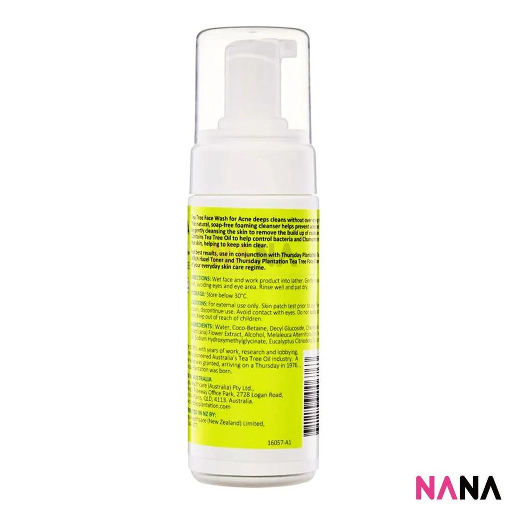 Thursday Plantation Tea Tree Face Wash for Acne 150ml - Image 3