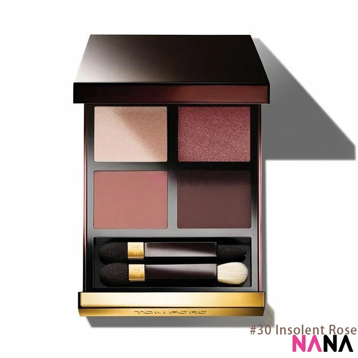 Tom Ford Eye Color Quad [#01 Golden Mink 10g, #04 Honey Moon 10g, #20 Disco Dust 10g, #30 Insolent Rose 10g, #31 Sous Le Sable 9g, #35 Rose Topaz 9g, #40 Golden Hour 6g, #41 Peach Dawn 6g, #42 Hazy Sensuality 6g] - Image 10