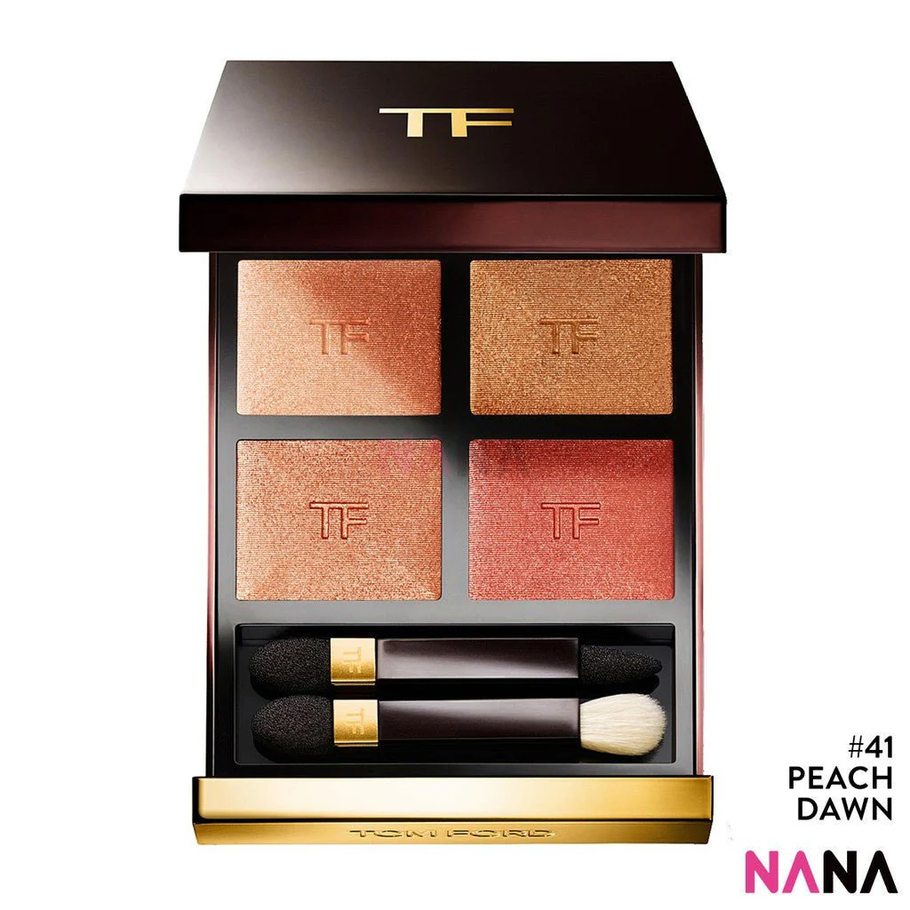 Tom Ford Eye Color Quad [#01 Golden Mink 10g, #04 Honey Moon 10g, #20 Disco Dust 10g, #30 Insolent Rose 10g, #31 Sous Le Sable 9g, #35 Rose Topaz 9g, #40 Golden Hour 6g, #41 Peach Dawn 6g, #42 Hazy Sensuality 6g] - Image 14