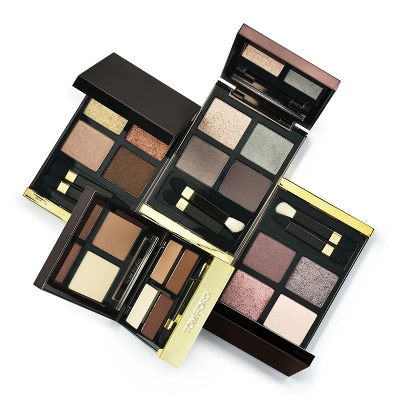 Tom Ford Eye Color Quad [#01 Golden Mink 10g, #04 Honey Moon 10g, #20 Disco Dust 10g, #30 Insolent Rose 10g, #31 Sous Le Sable 9g, #35 Rose Topaz 9g, #40 Golden Hour 6g, #41 Peach Dawn 6g, #42 Hazy Sensuality 6g] - Image 6
