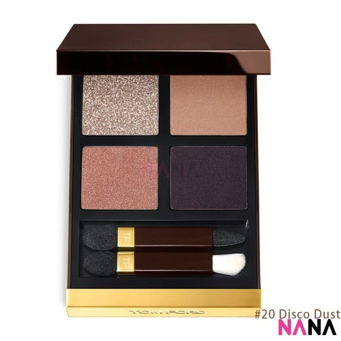Tom Ford Eye Color Quad [#01 Golden Mink 10g, #04 Honey Moon 10g, #20 Disco Dust 10g, #30 Insolent Rose 10g, #31 Sous Le Sable 9g, #35 Rose Topaz 9g, #40 Golden Hour 6g, #41 Peach Dawn 6g, #42 Hazy Sensuality 6g] - Image 9