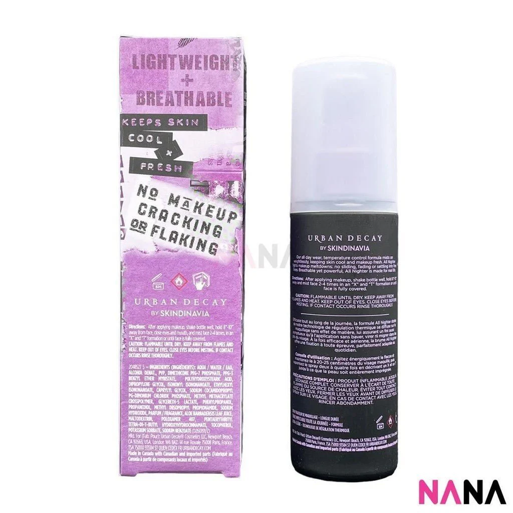 URBAN DECAY ALL NIGHTER Long-Lasting Makeup Setting Spr-ay 118ml x2 - Image 4
