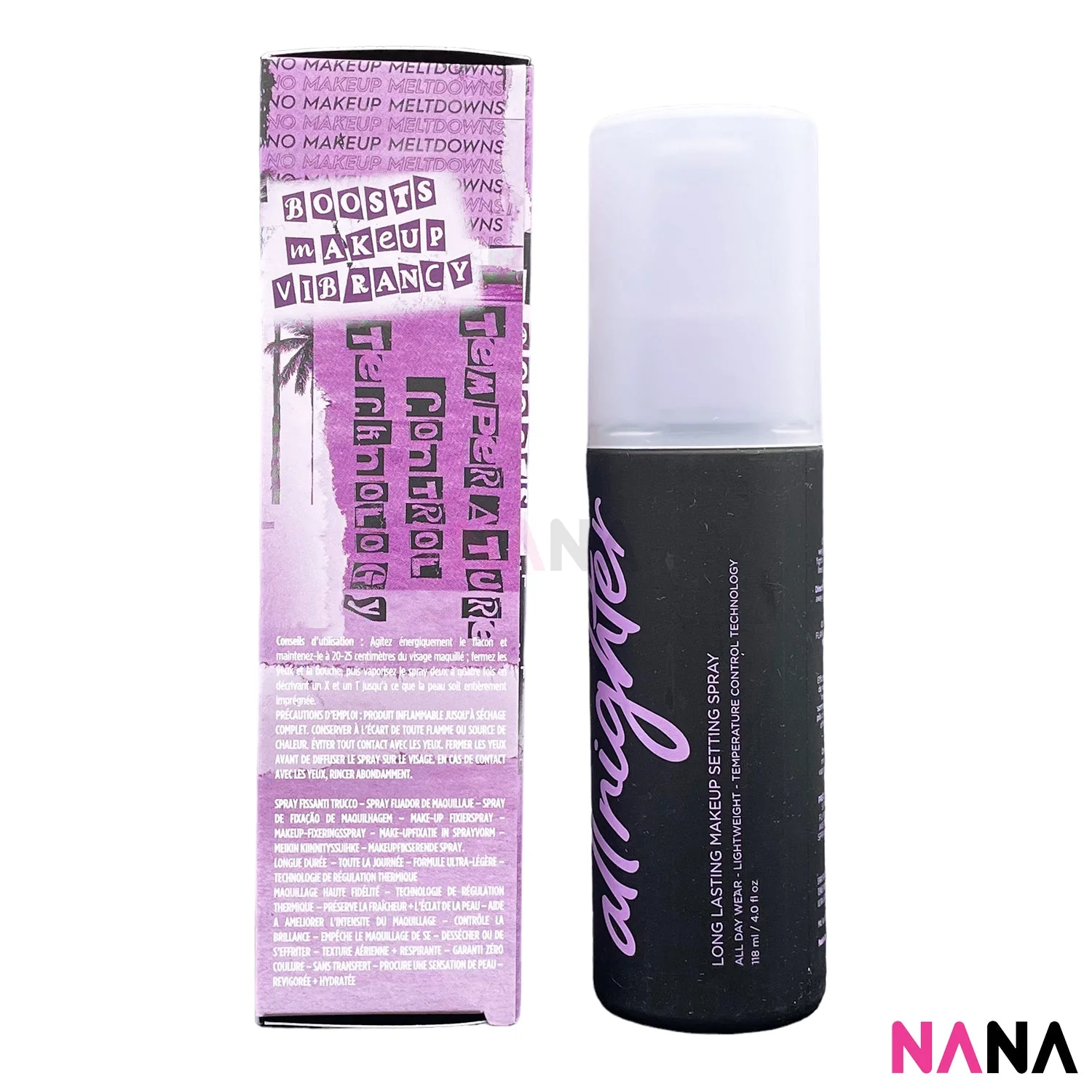 Urban Decay ALL NIGHTER Long-Lasting Makeup Setting Spray 118ml - Image 2