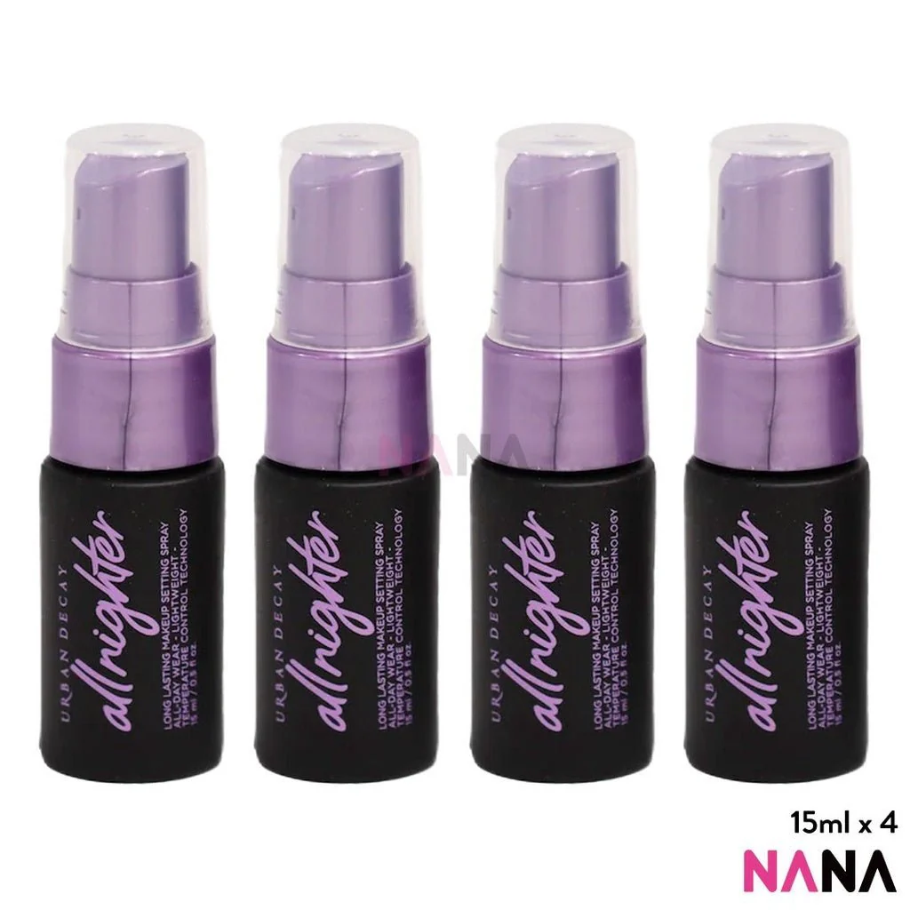 URBAN DECAY All Nighter Waterproof Makeup Setting Spray Sample Pack (15ml x 8/4) - Image 5