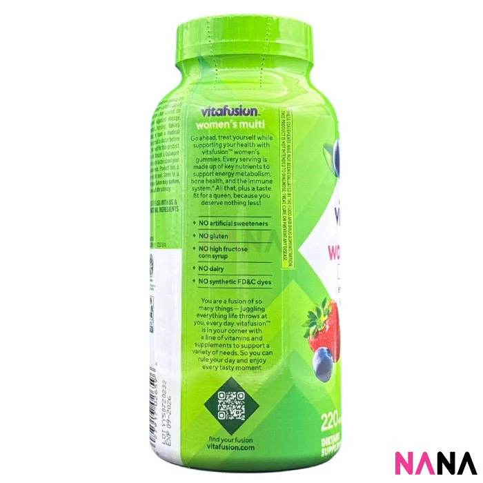 Vitafusion Women’s Multivitamin Gummy 220 Gummies - Image 3