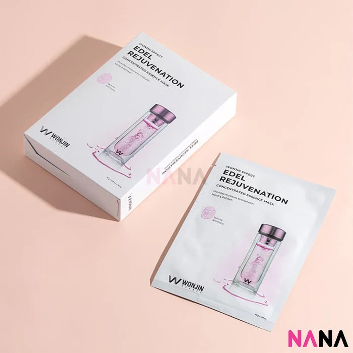 Wonjin Effect Edel Rejuvenation Concentrated Essence Mask 10pc - Image 3