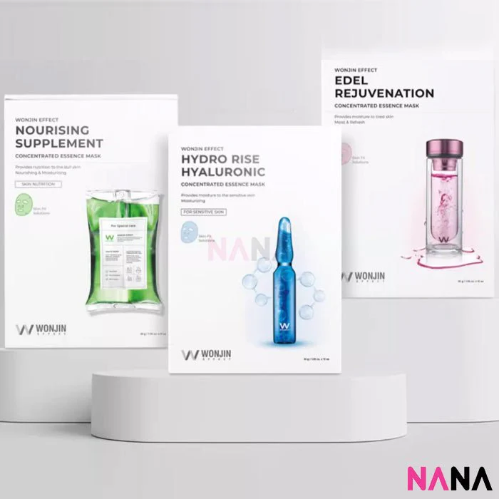 Wonjin Effect Edel Rejuvenation Concentrated Essence Mask 10pc - Image 5