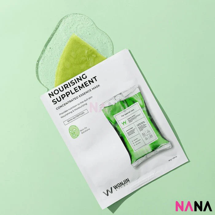 Wonjin Effect Nourishing Supplement Concentrated Essence Mask 10pc - Image 3