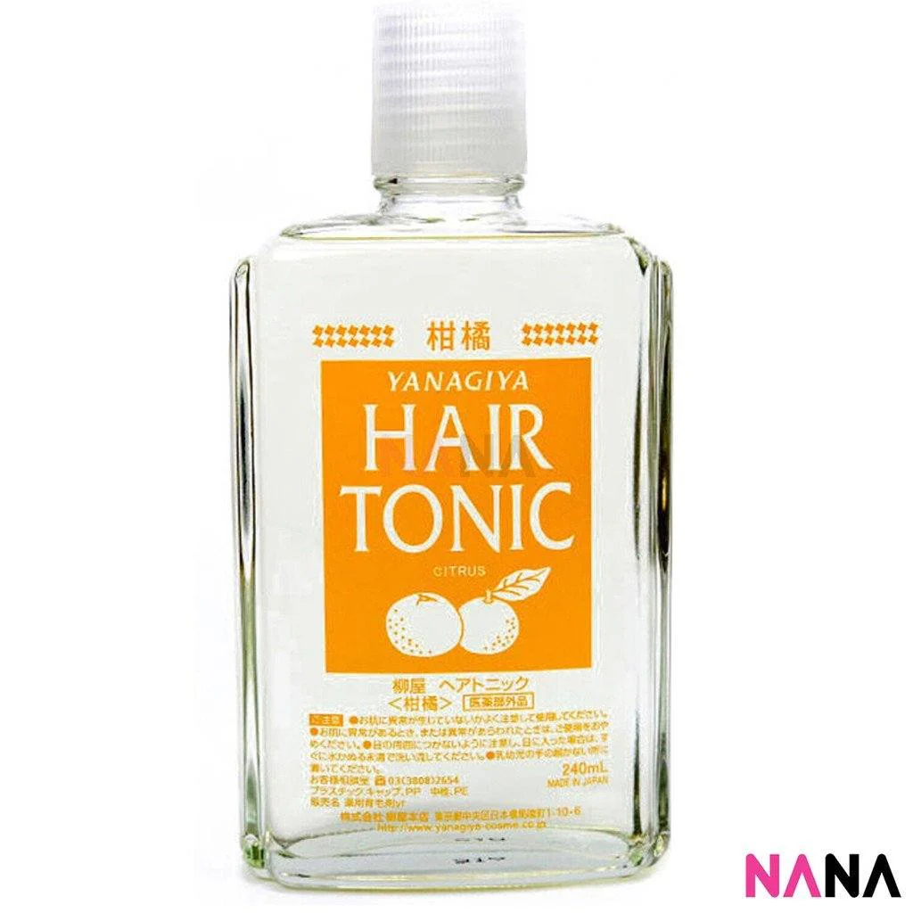 YANAGIYA Hair Medicated Hair Growth Tonic (Citrus) 240ml - Image 4