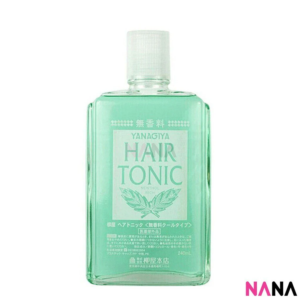 YANAGIYA Hair Tonic (Refreshing and Fragrance-free) 240ml - Image 3