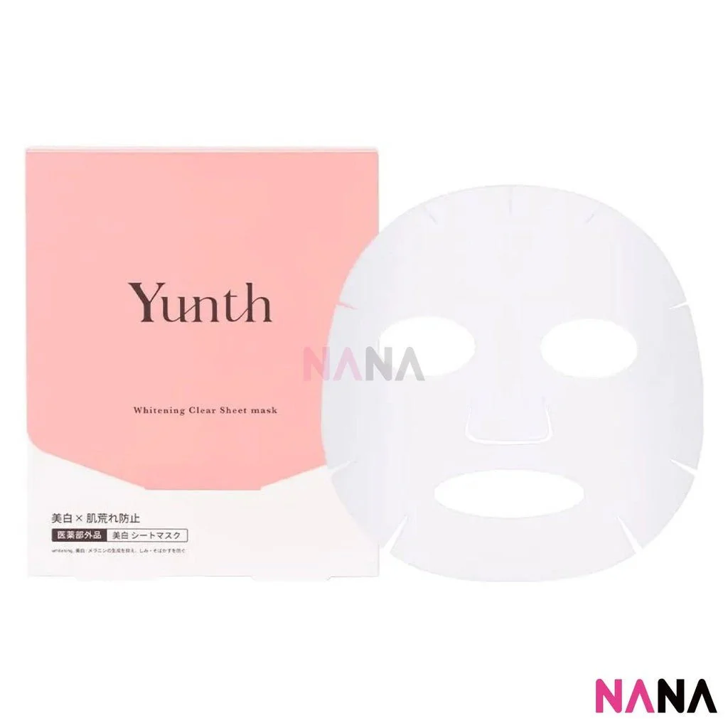 Yunth Whitening Clear Sheet Mask 6pcs/box - Image 3