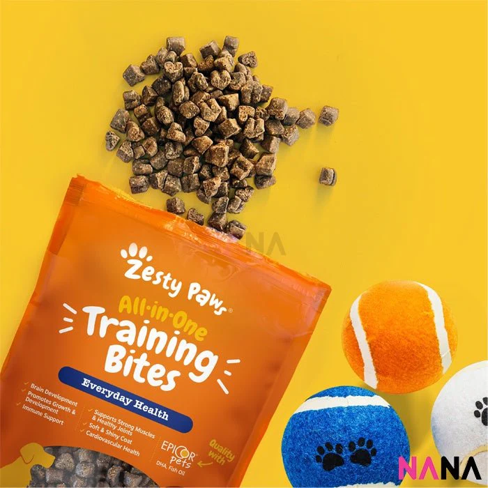 Zesty Paws All In One Training Bites - Bacon Flavor 8oz/226g - Image 5