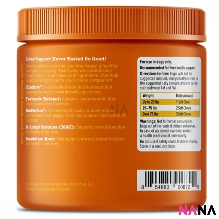 Zesty Paws Liver Support Bites - Chicken Flavor 90 Soft Chews - Image 5