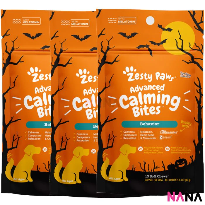 Zesty Paws Premium Quality Cat and Dog Supplements Bites Soft Chews (8-in-1 Multifunctional, Senior Dogs Advanced 11-in-1, Aller-Immune, Probiotic, Calming, Mobility, Omega, Salmon, Cranberry Bladder, Stay Green, Salmon Oil, Hairball & Calming for Cats) - Image 13