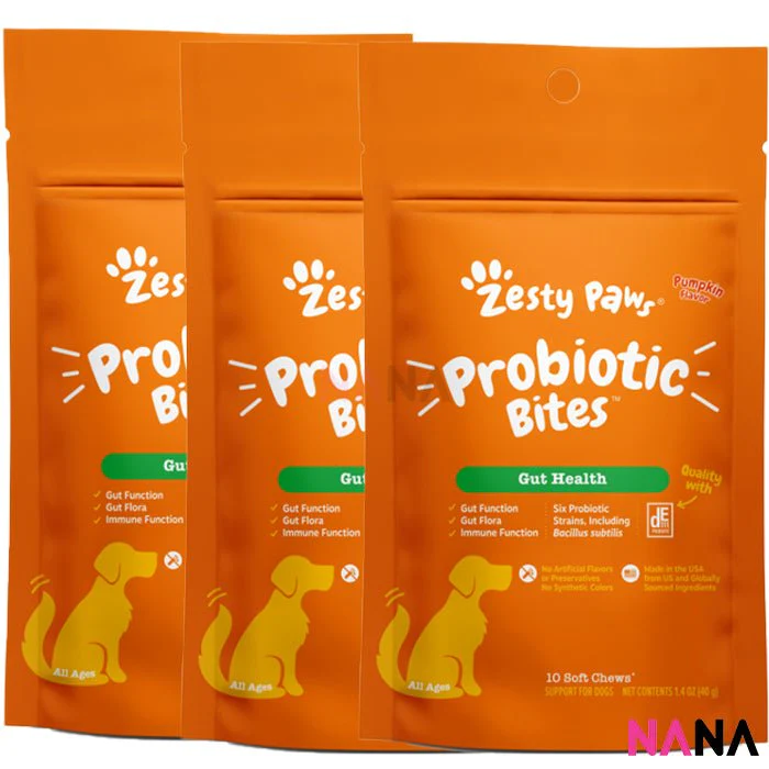 Zesty Paws Premium Quality Cat and Dog Supplements Bites Soft Chews (8-in-1 Multifunctional, Senior Dogs Advanced 11-in-1, Aller-Immune, Probiotic, Calming, Mobility, Omega, Salmon, Cranberry Bladder, Stay Green, Salmon Oil, Hairball & Calming for Cats) - Image 14