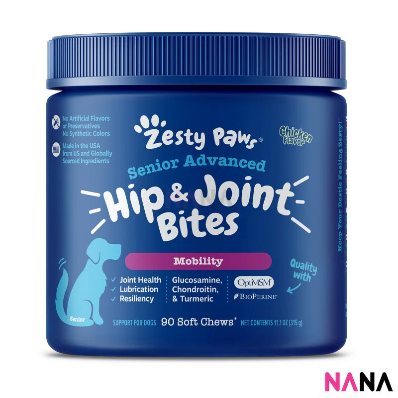 Zesty Paws Premium Quality Cat and Dog Supplements Bites Soft Chews (8-in-1 Multifunctional, Senior Dogs Advanced 11-in-1, Aller-Immune, Probiotic, Calming, Mobility, Omega, Salmon, Cranberry Bladder, Stay Green, Salmon Oil, Hairball & Calming for Cats) - Image 23