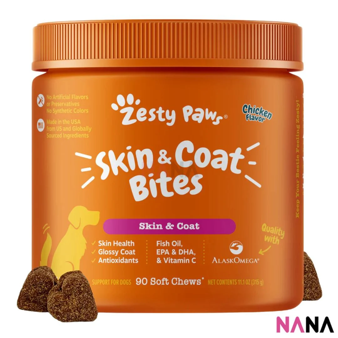 Zesty Paws Premium Quality Cat and Dog Supplements Bites Soft Chews (8-in-1 Multifunctional, Senior Dogs Advanced 11-in-1, Aller-Immune, Probiotic, Calming, Mobility, Omega, Salmon, Cranberry Bladder, Stay Green, Salmon Oil, Hairball & Calming for Cats) - Image 40