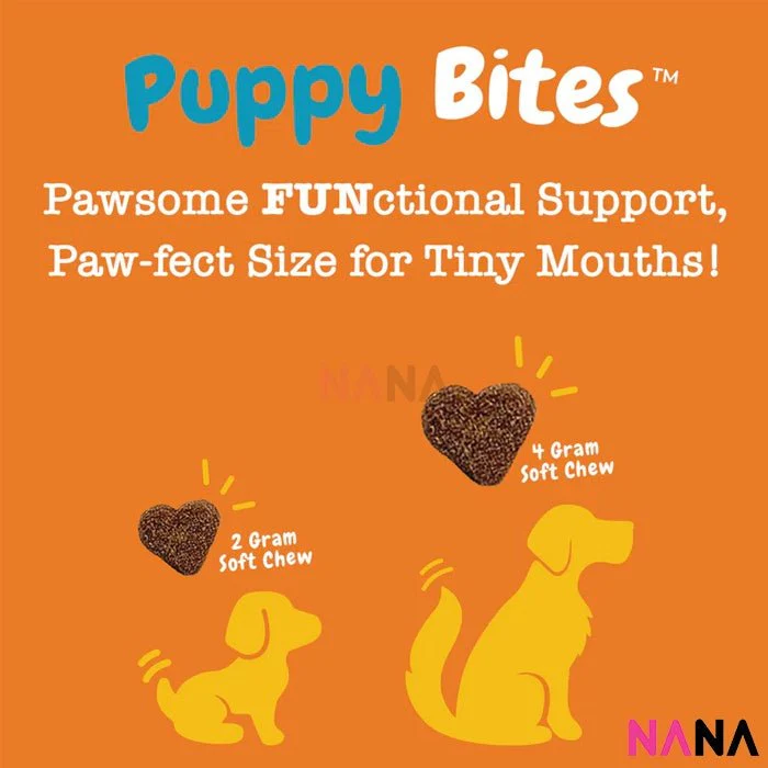 Zesty Paws Puppy 8-in-1 Multivitamin Bites Bites - Chicken Flavor 90 Soft Chews - Image 6